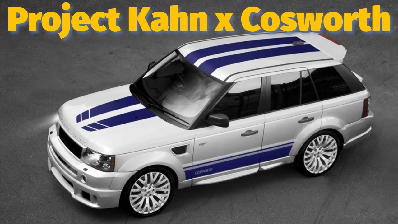 Range Rover Sport - Project Kahn x Cosworth - Ремонт колёс