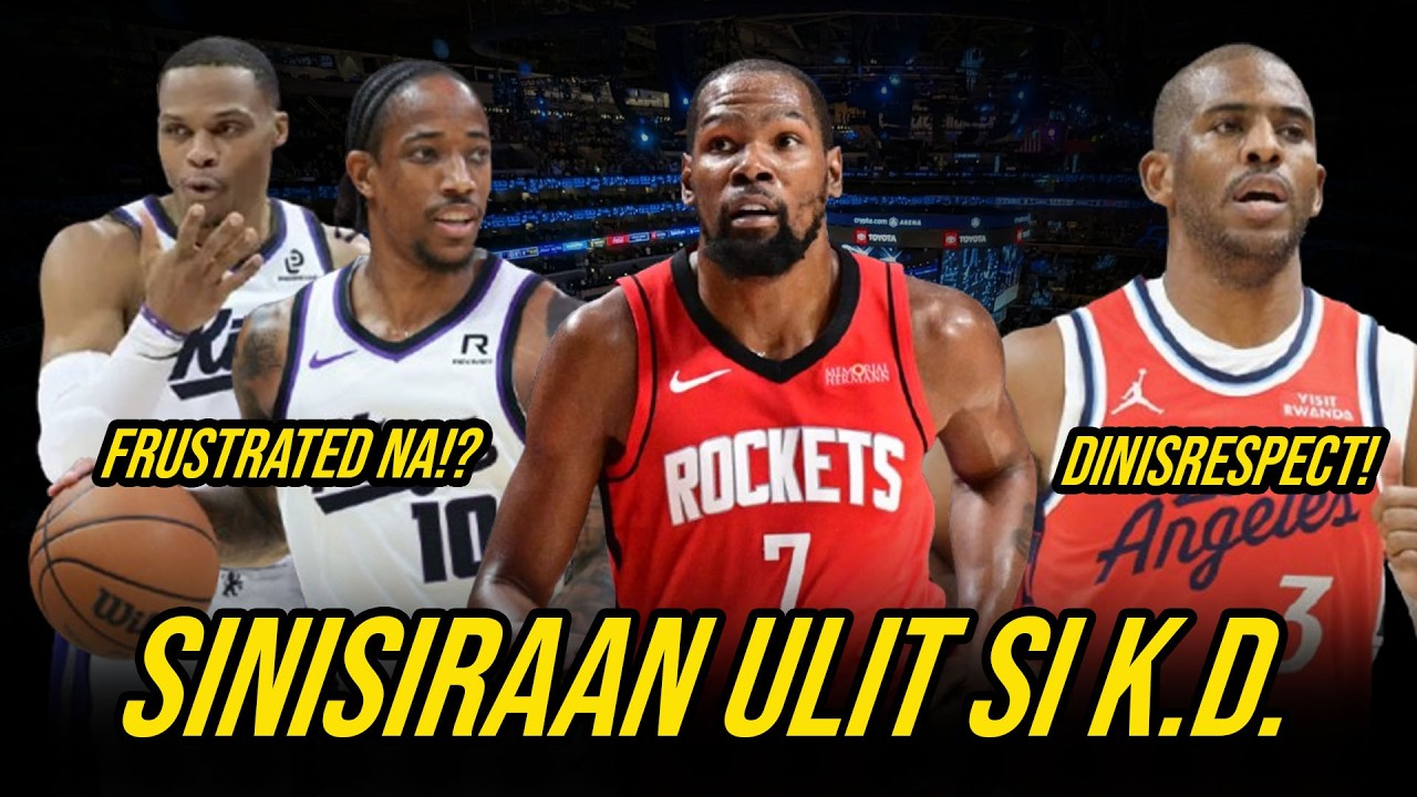 Kevin Durant SINISIRAAN ulit Para MATALO Ang Rockets | Ayaw ng Maging TALUNAN ni Derozan