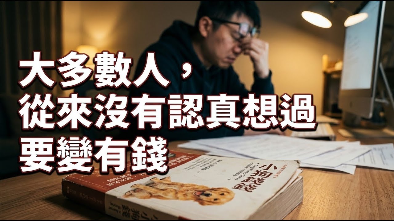 為什麼你一直存不到錢？《小狗錢錢》揭穿金錢焦慮真相，用理財思維與財務自由重建普通人的人生安全感