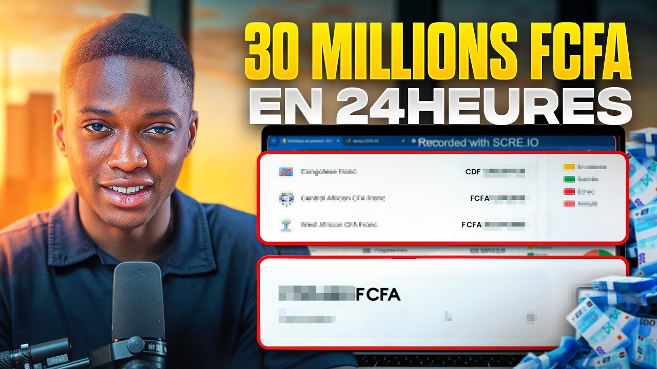 COMMENT J&rsquo;AI G&Eacute;N&Eacute;R&Eacute; 30 MILLIONS FCFA EN 24H AVEC DES PRODUITS DIGITAUX (tout ce que tu dois savoir)