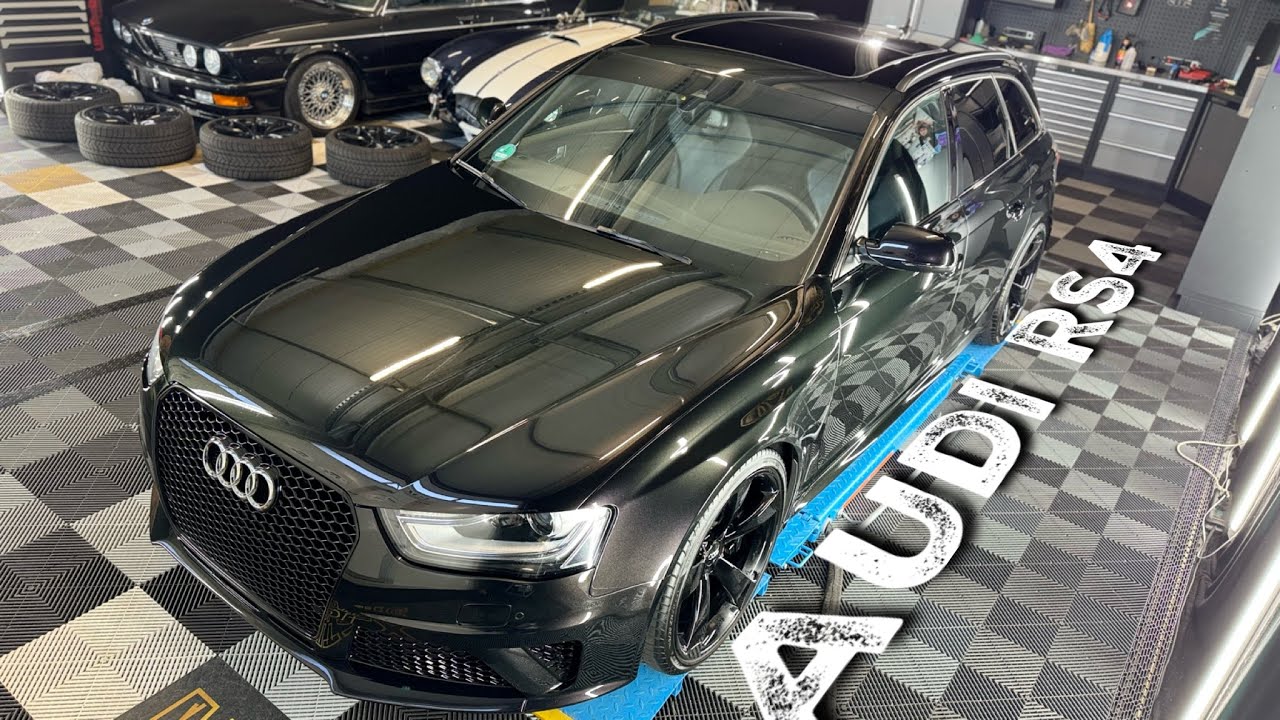 35h Detailing - Audi RS4 B8 - Artdeshine Nano Graphene Coating V3 - Vlog - 4K