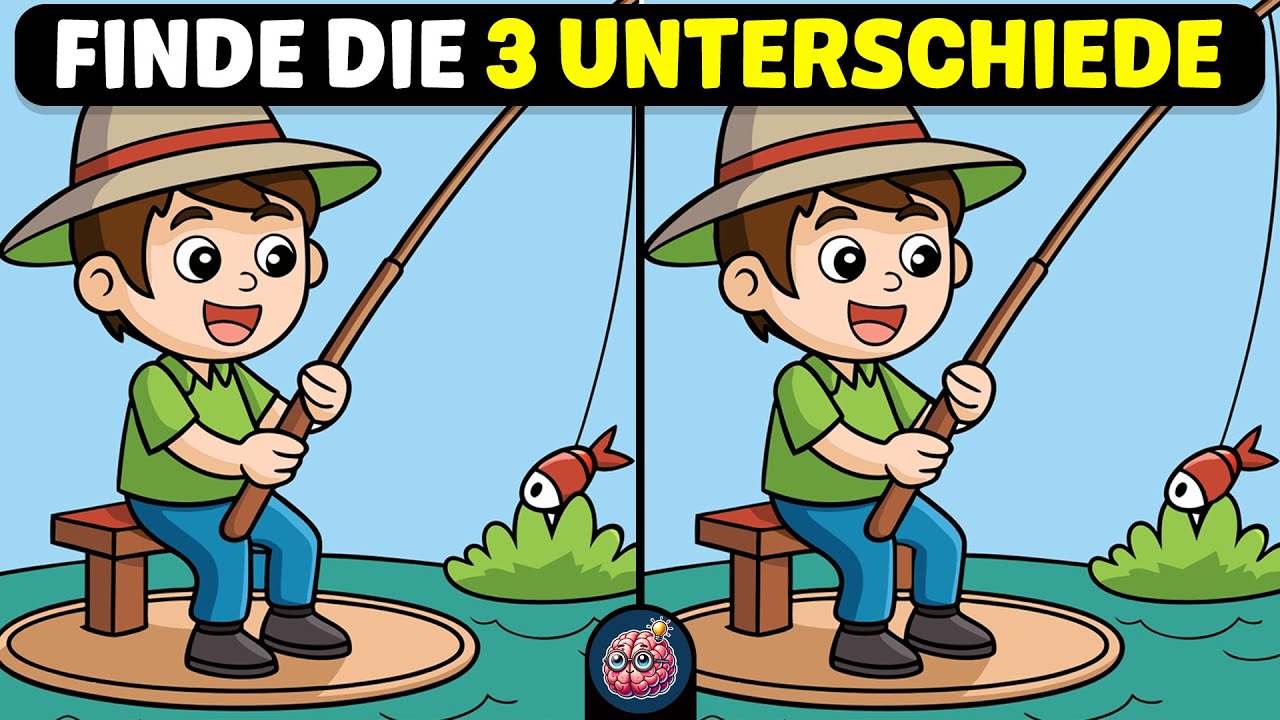 🧠🧩 Finde die 3 Unterschiede | Finde die versteckten Details 🧩🧠 | Gehirn Tricks