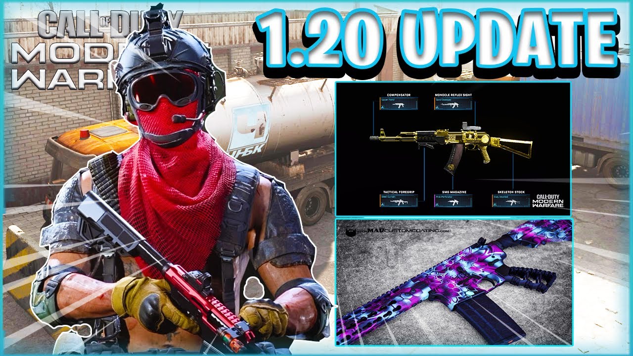 what CHANGED in the NEW MODERN WARFARE UPDATE 1.20! (Call of Duty Modern Warfare Update 1.20)