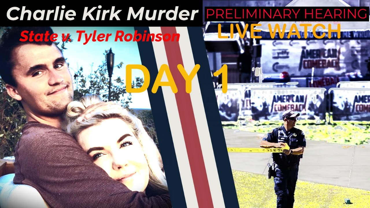 DAY 1- Tyler Robinson Preliminary Hearing LIVE - Legal Analysis with Criminal Defense Attorney