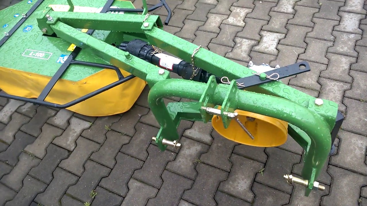 Kosiarka dyskowa L-100 GEO do traktork&oacute;w japońskich. www.akant-ogrody.pl