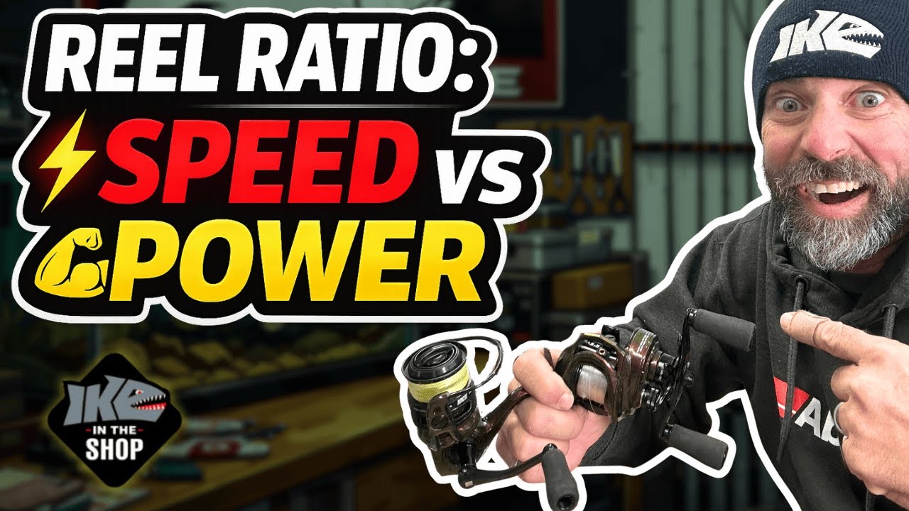 How to Choose the Right Reel Ratio | Speed vs Power | In The Shop