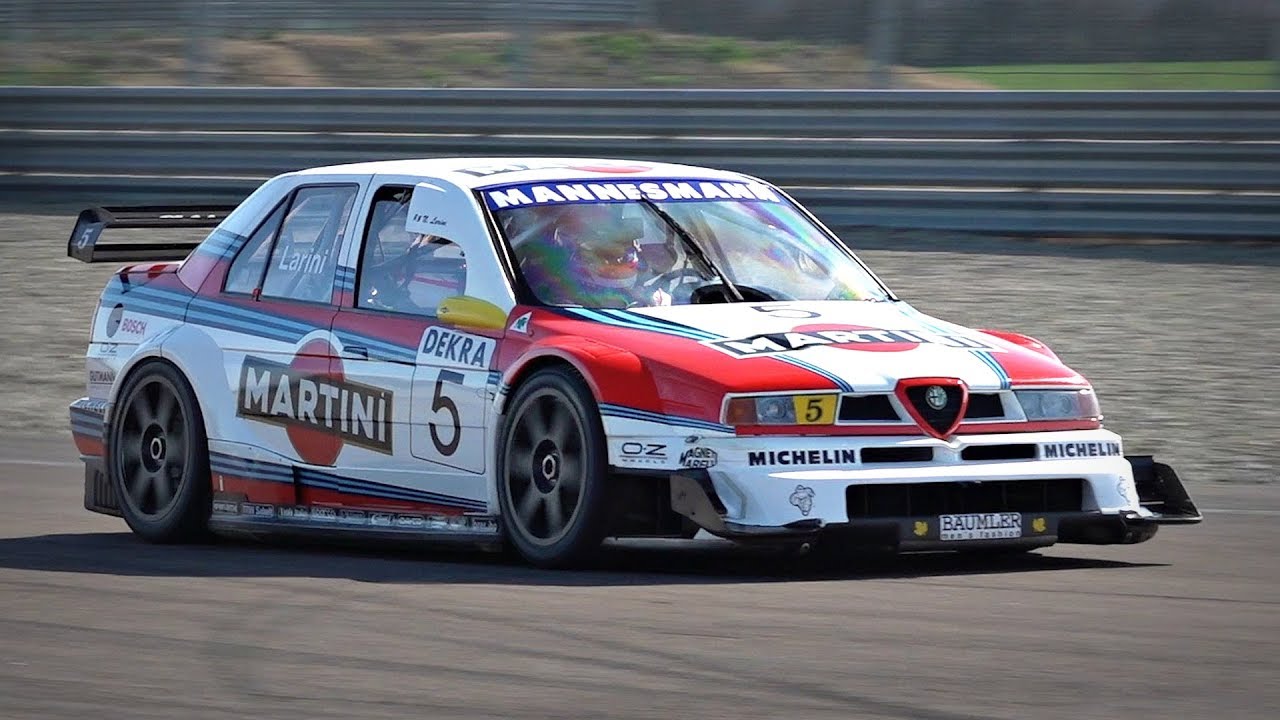 Alfa Romeo 155 DTM ex Larini ONBOARD @ Track! - PURE ONBOARD SOUND (High Quality Mic)
