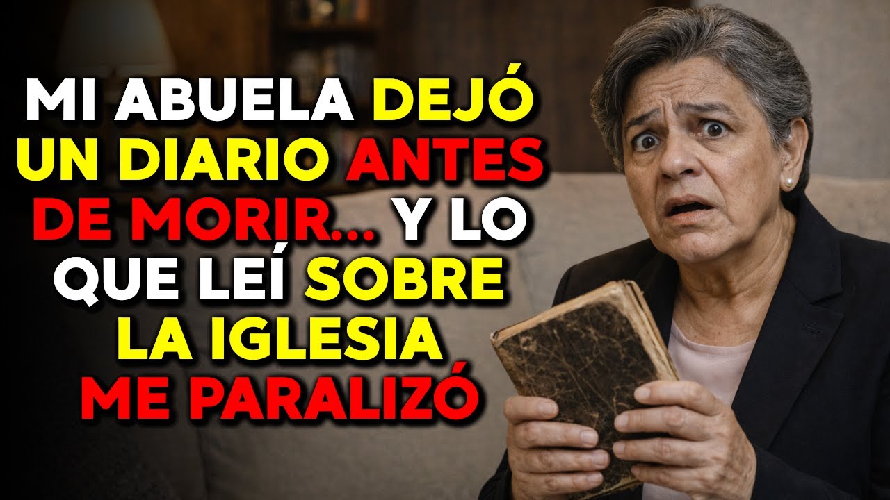 Mi abuela dejó un diario antes de morir… y lo que revelaba sobre la iglesia me paralizó