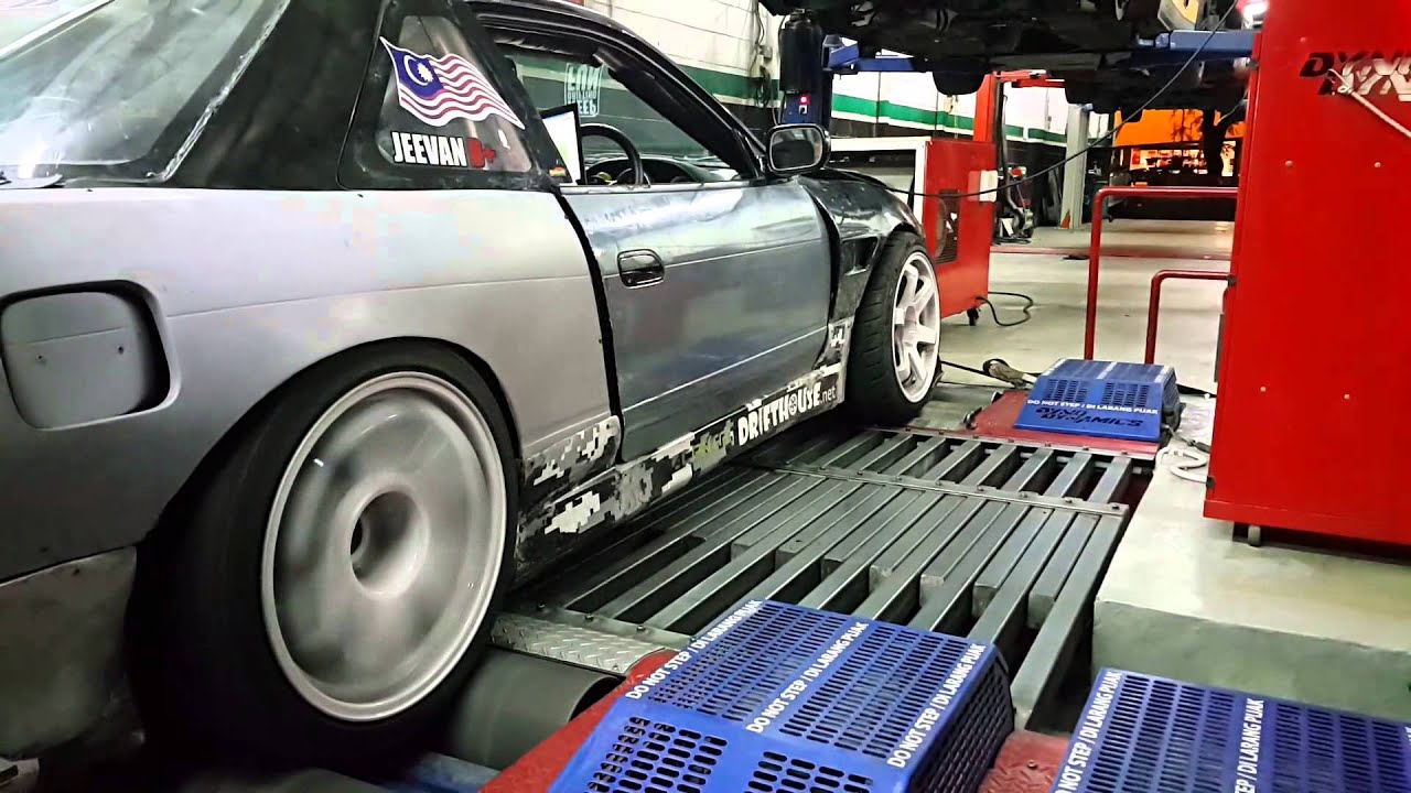 Nissan s13 2J dynodynamics at ATS Automobile