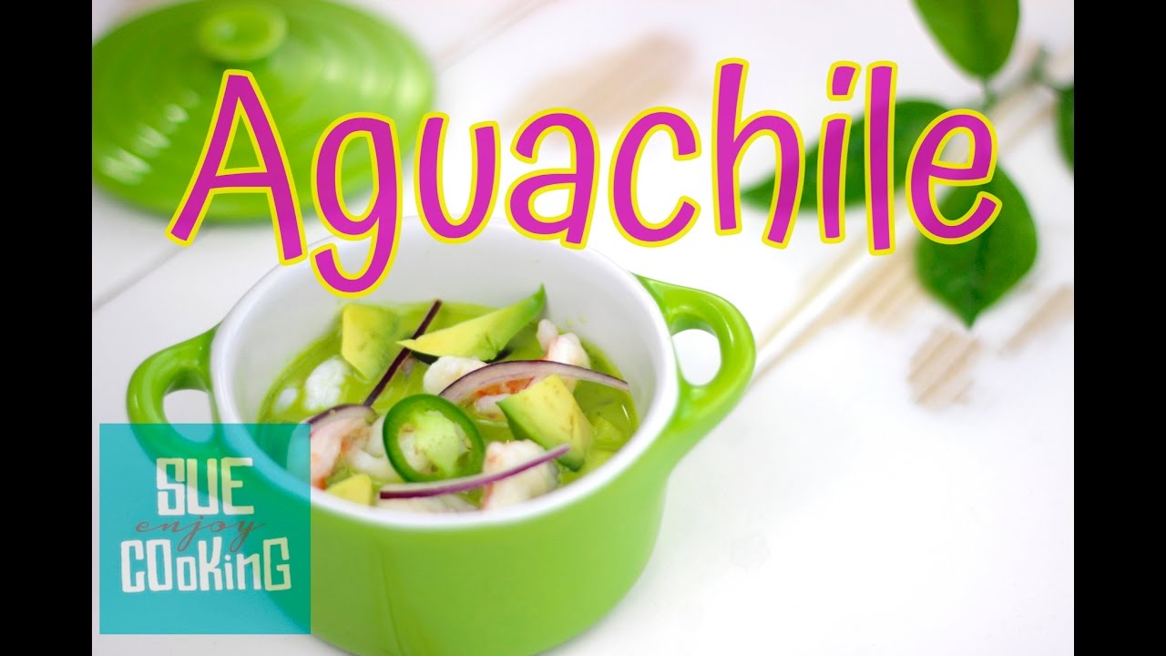 Receta aguachile de camaron saludable y delicioso!