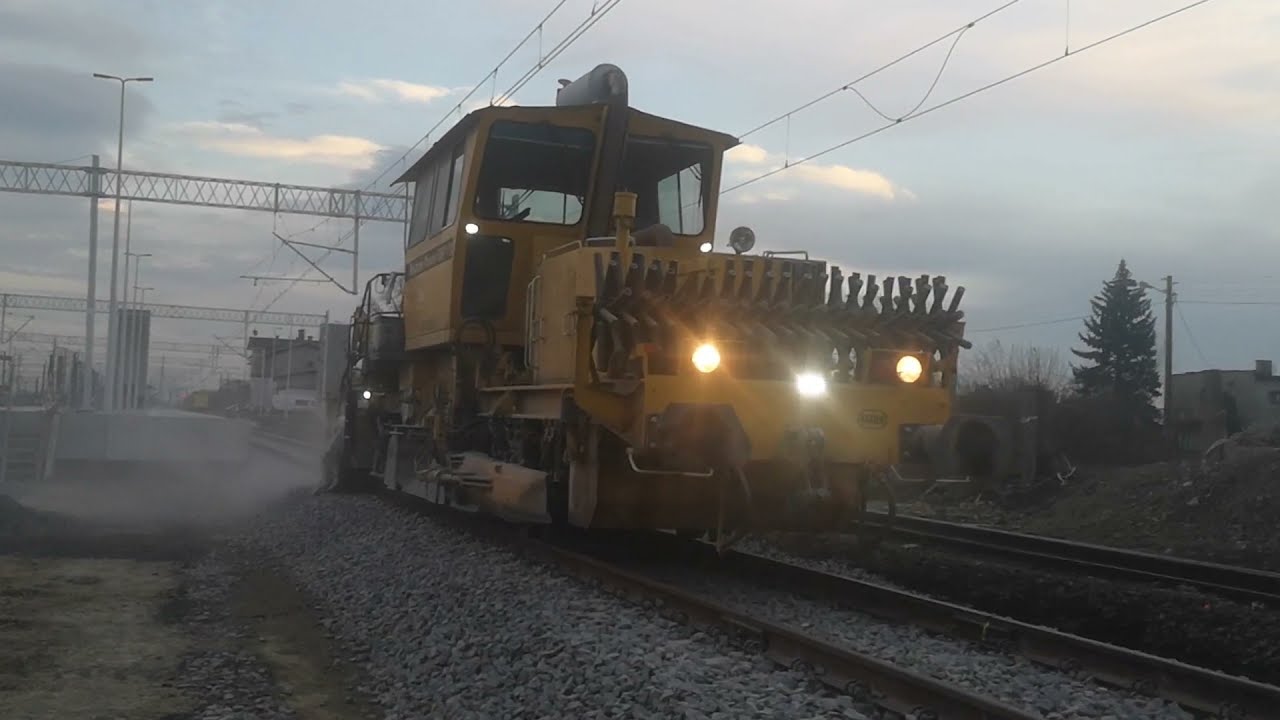 Opole Groszowice roboty torowe . E30 K_K Opole Podniesienie predkośći szlakowej ze 120 kmh do 160 km