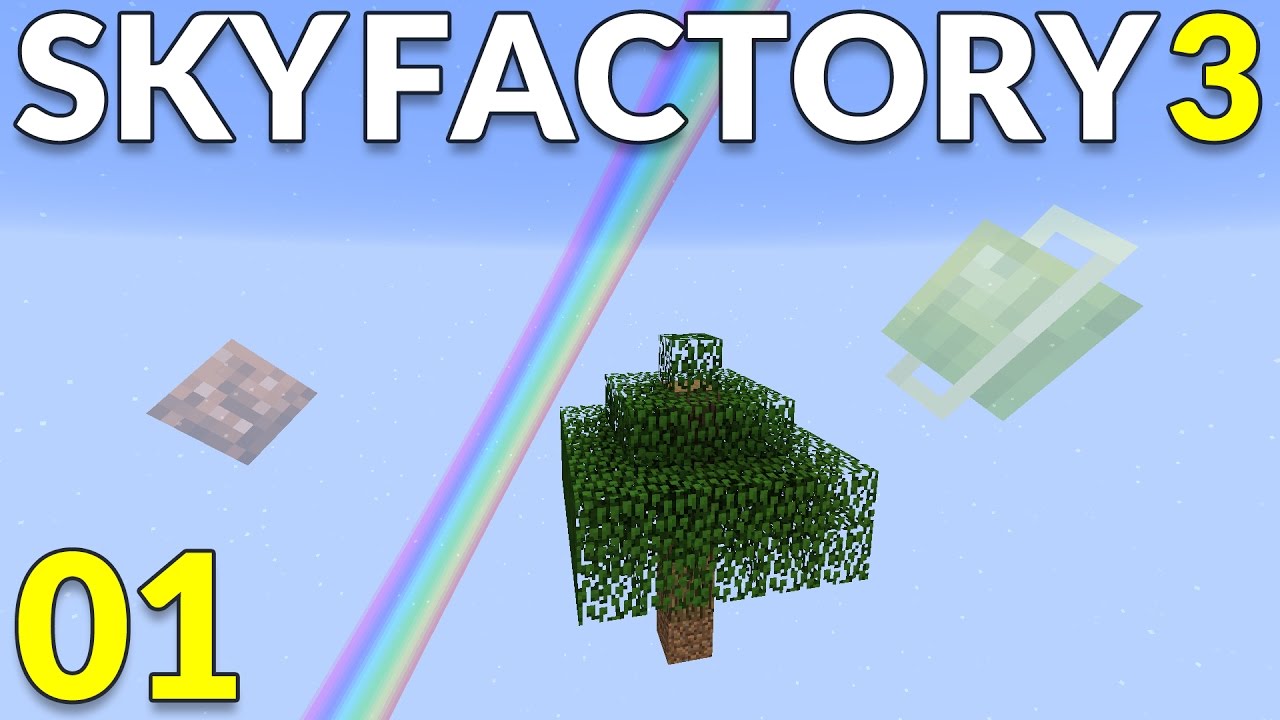 Sky Factory 3 01 Логфелласы возвращаются!