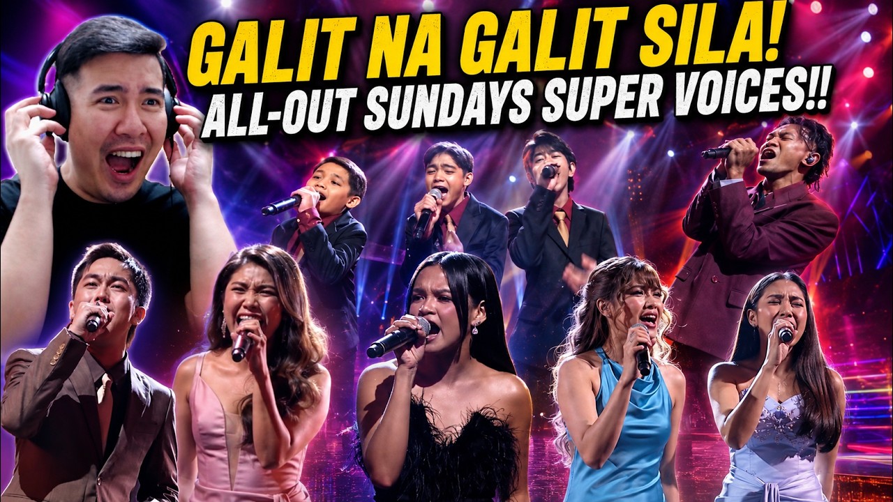 ALL-OUT SUNDAYS SUPER VOICES! | AOS REACTION