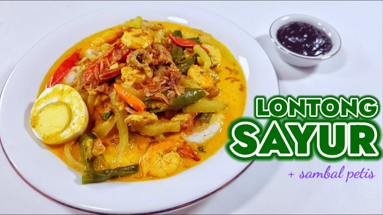 CARA BIKIN LONTONG SAYUR YANG ENAK  ||  CARA MEMASAK SAYURAN - MASAK APA HARI INI || MENU LEBARAN