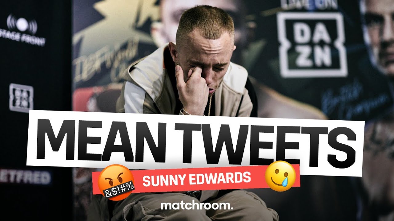 Sunny Edwards Reads Through Mean Tweets 👨‍💻📲