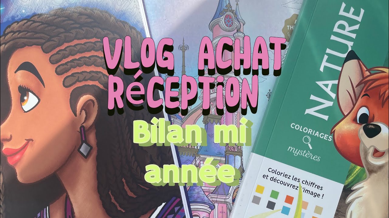 ✨Vlog achat, réception et bilan mi année
