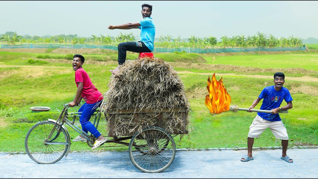 Top Comedy Video Amazing Funny Video 😂 Try To Not Laugh Episode 219 By MaMa Fun Ltd