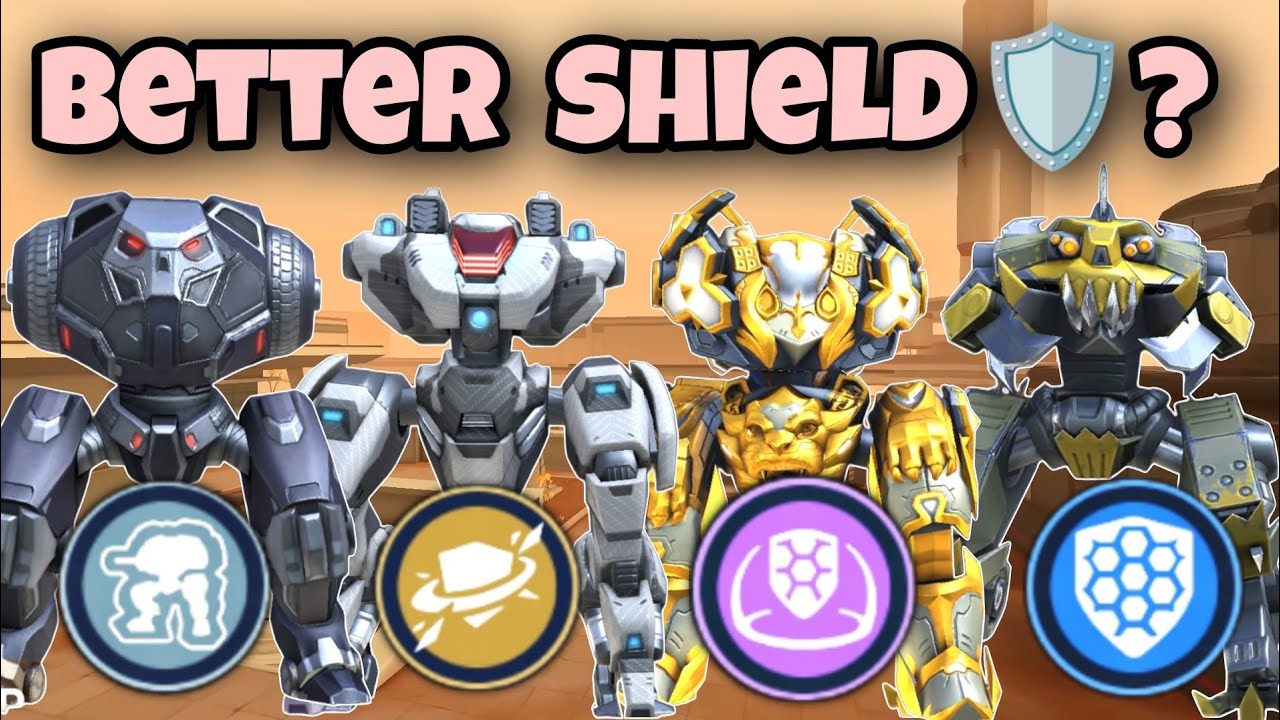 Which Mech Have Better Shield 🛡️ | Bastion, Juggernaut, Aegis, Ares | Mech arena robot showdown
