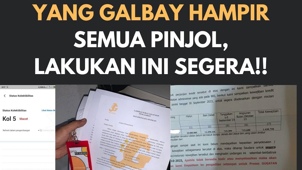 BISA GALBAY SEMUA PINJOL, SEGERA PRAKTEKAN INI! BAHAYA JIKA TIDAK TAHU INI!!