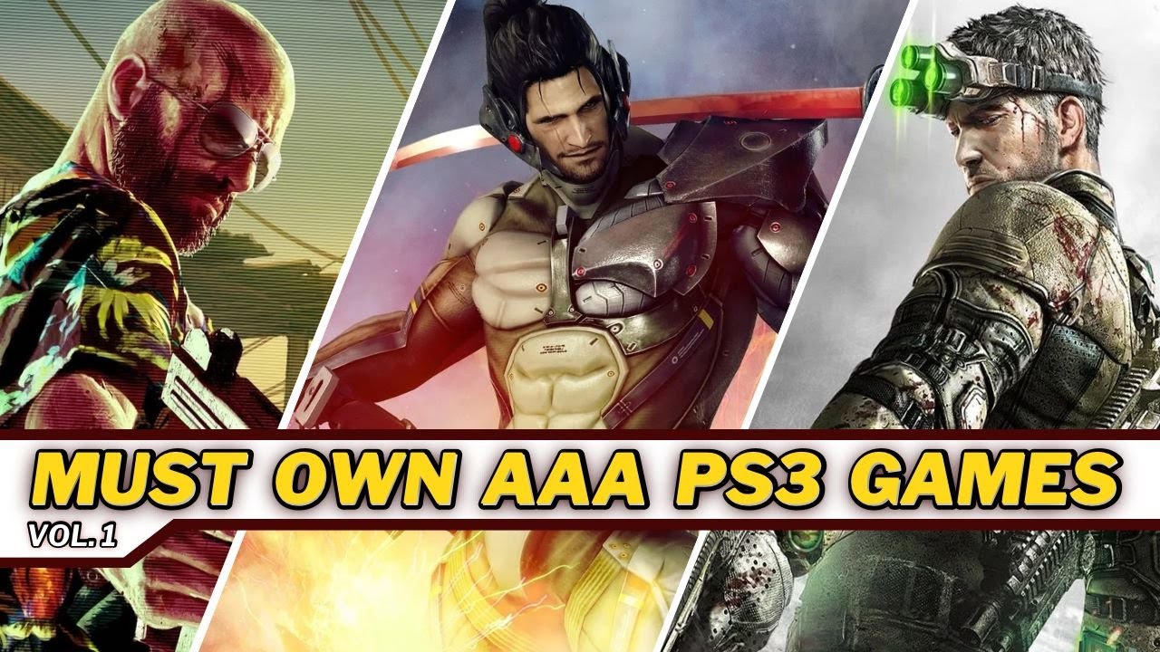 AAA PS3 Games You NEED In Your Collection: Vol. 1