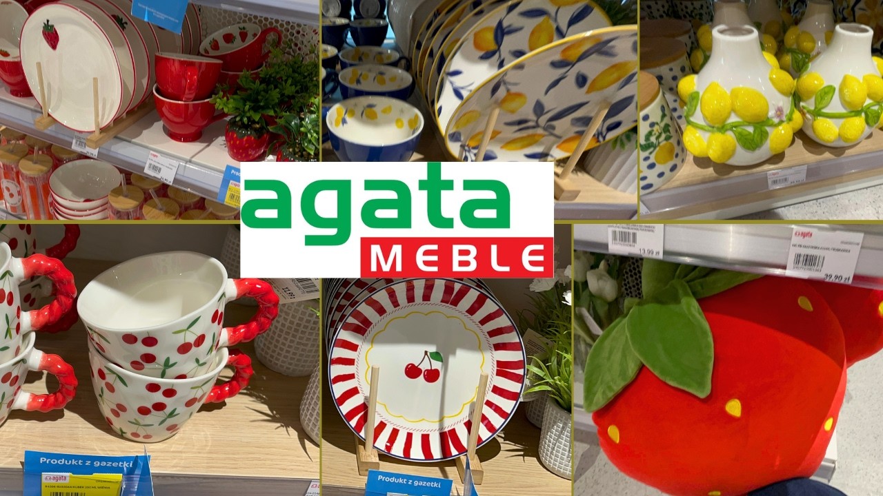 Коллекция Agata Meble/Фрукты 🍋🍒Прекрасная керамика с летними узорами/Клубничные подушки 🍓Очароват...