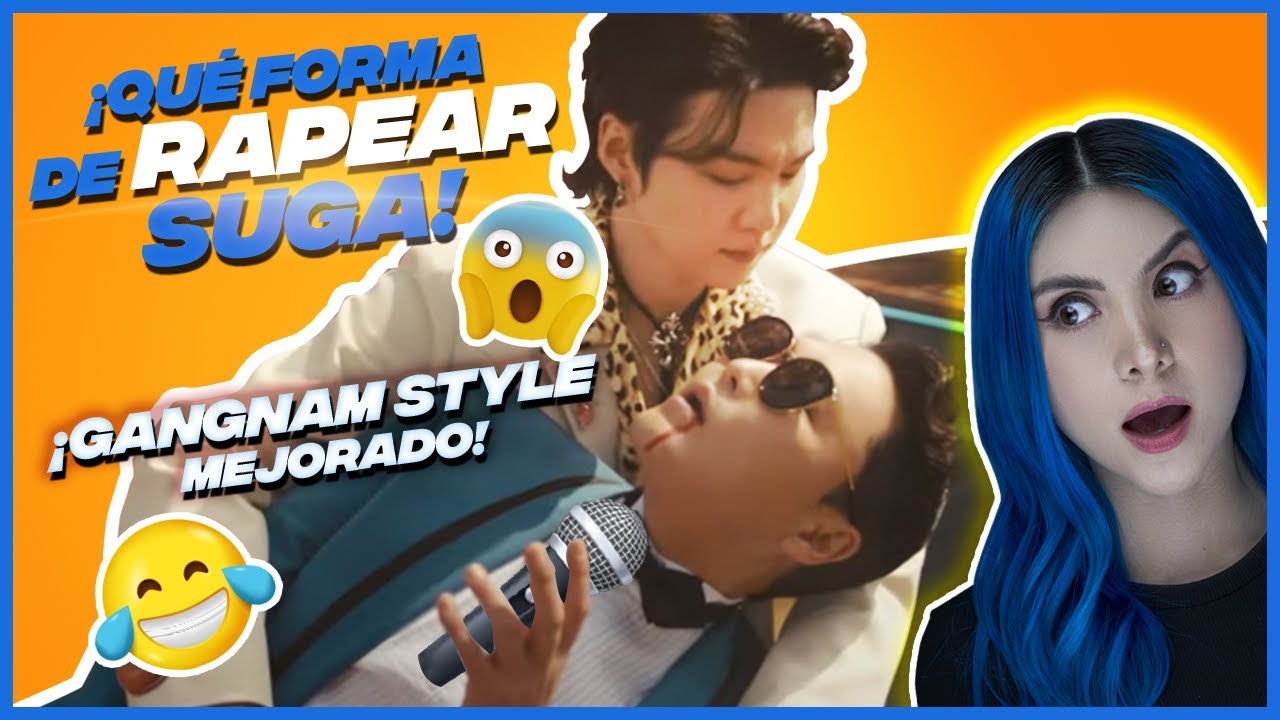 SUGA de BTS y PSY el GANGNAM STYLE MEJORADO | VOCAL COACH REACCIONA | Gret Rocha