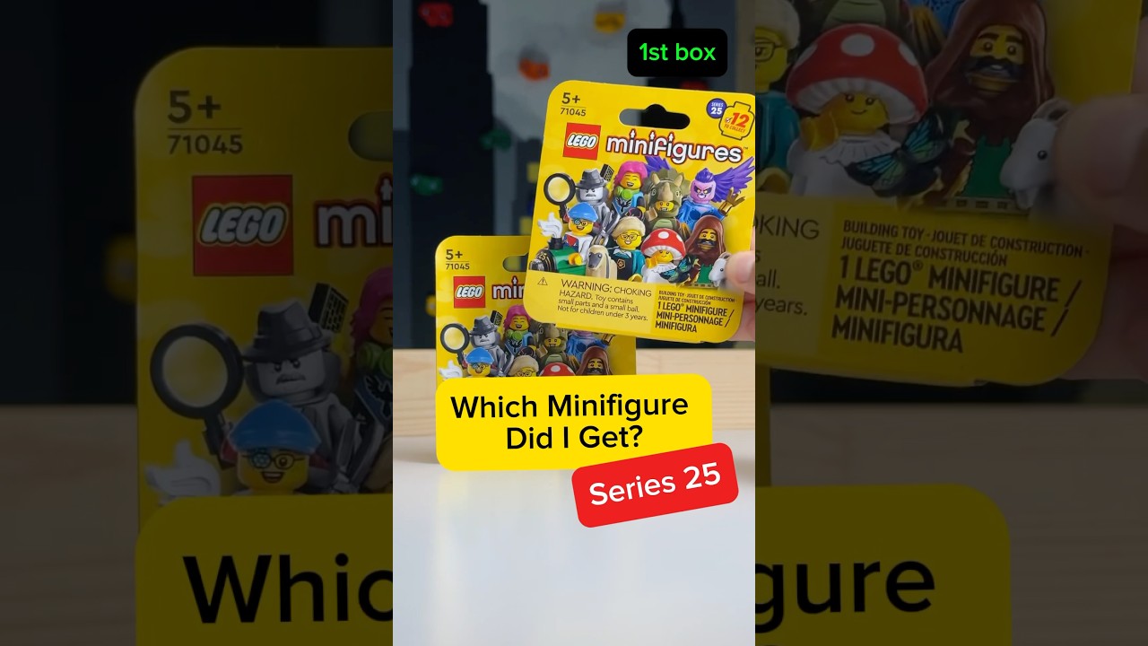 LEGO CMF Series 25 Unboxing &ndash; Guess Who&rsquo;s Inside! 🤔🔥 #legocmf