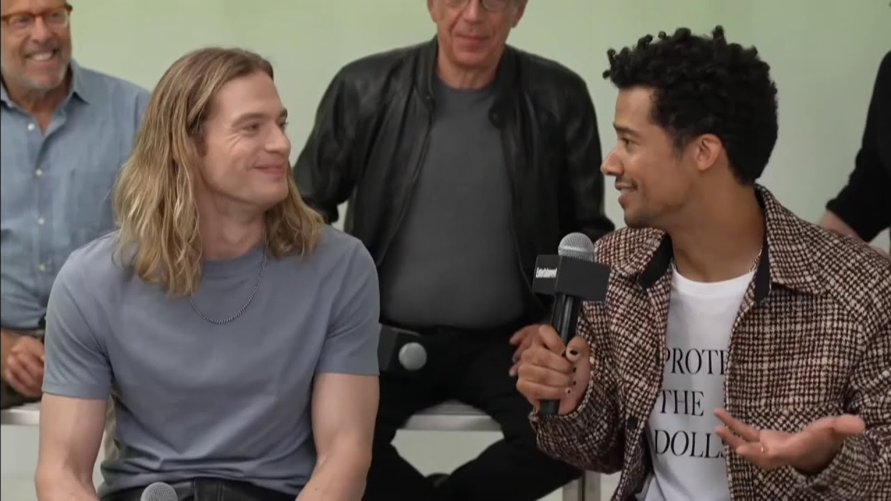 Sam Reid, Jacob Anderson, Eric Bogosian, Rolin Jones & Mark J talking about the new Season of IWTVS3