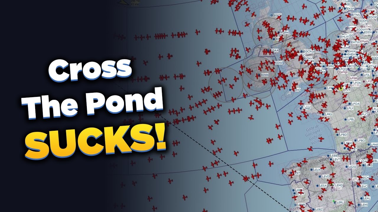 Почему Cross the Pond на Vatsim &mdash; ОТСТОЙ!