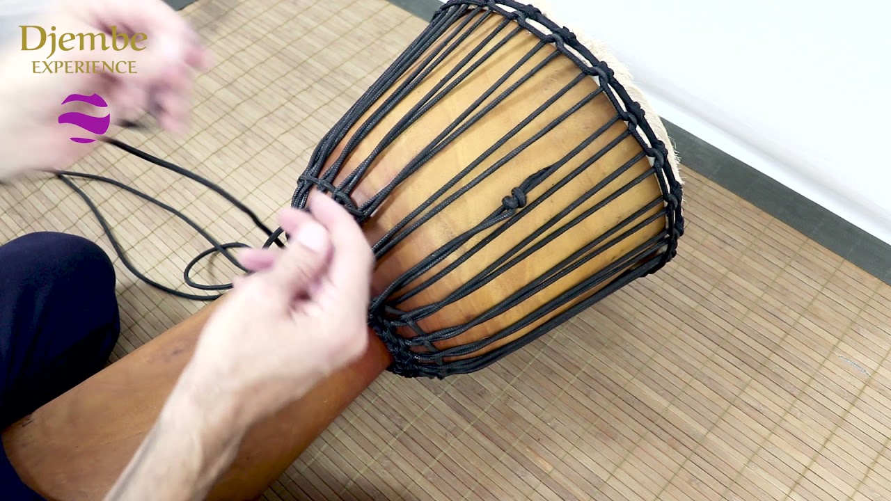 COMO TENSAR O AFINAR EL DJEMBE