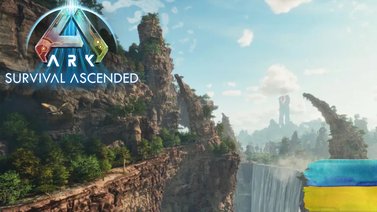 Життя серед ДИНОЗАВРІВ! Побудував перший будинок та ледь вижив | ARK: Survival Ascended #1