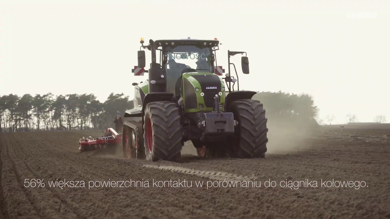 Zalety CLAAS AXION 960 TERRA TRAC