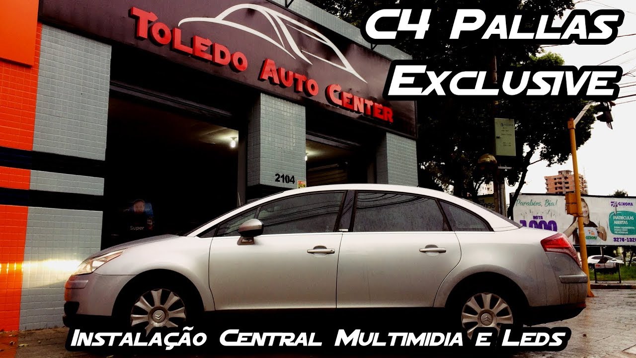 Instalando Central Winca S160/Camera Ré e Leds no C4 Pallas Exclusive