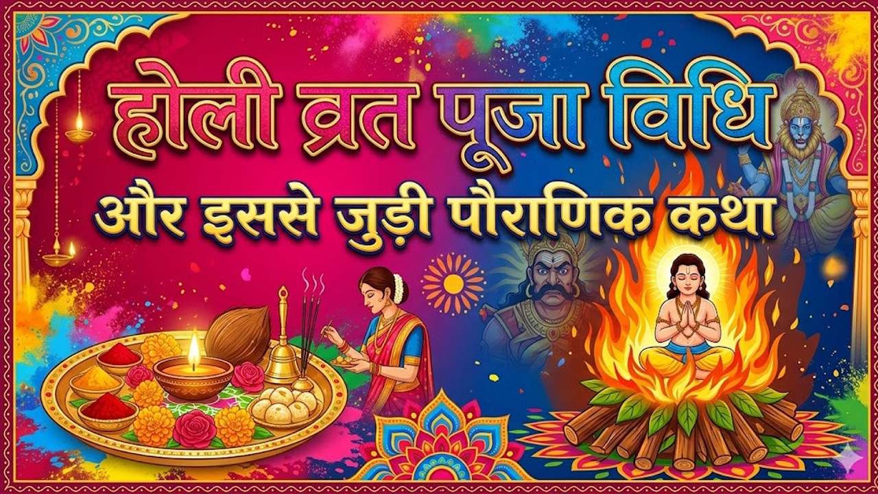 होली व्रत पूजा विधि और इससे जुड़ी पौराणिक कथा l Holi Katha