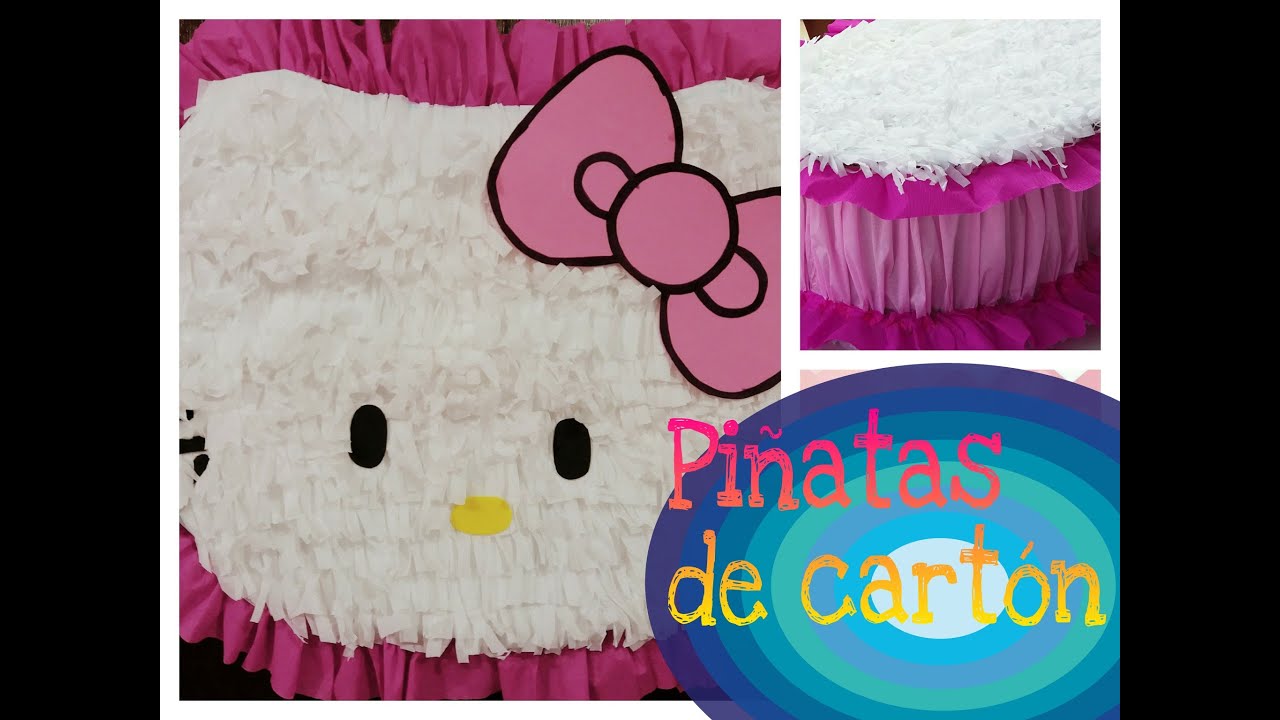| PIÑATA HELLO KITTY | DE CARTÓN | PIÑATA DE CUMPLEAÑOS |