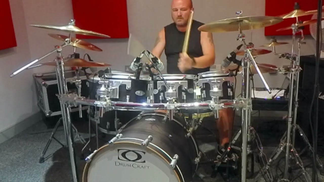 Sound testing the kit…… @ometecymbalsofficial1196 @acdrumsuk @collisiondrumsticks 