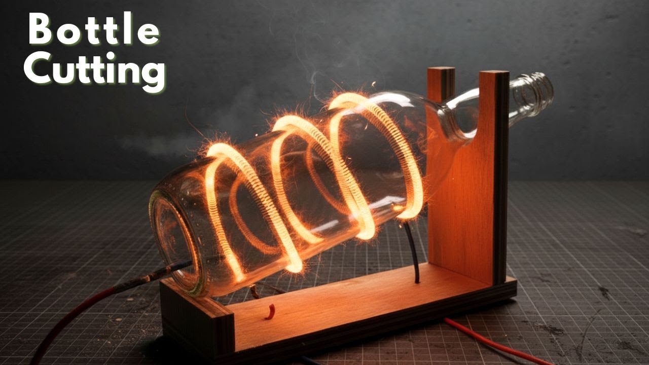 How to Make Glass Bottle Cutting