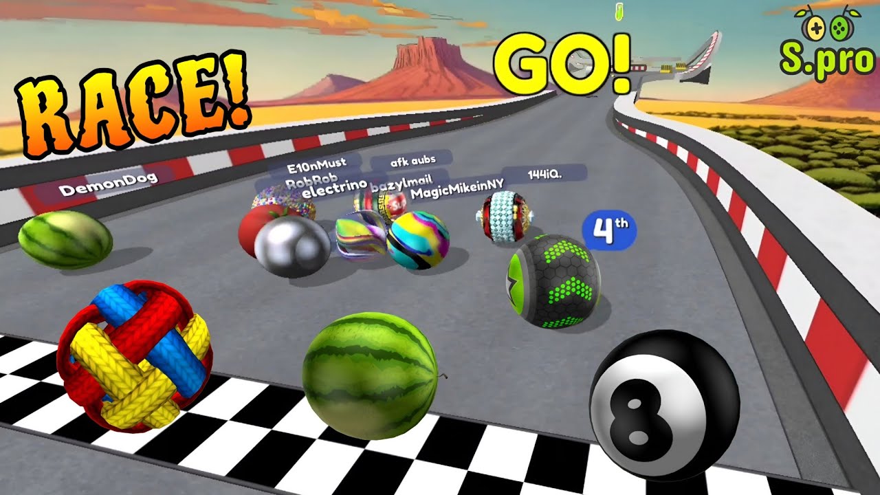 Going Balls - Speedrun Epic Race 186 ᯓ⚽︎ #goingballs #gameplay #marblesrace