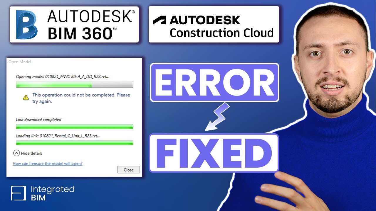 Not Opening Model  | BIM 360 Issue - SOLVED