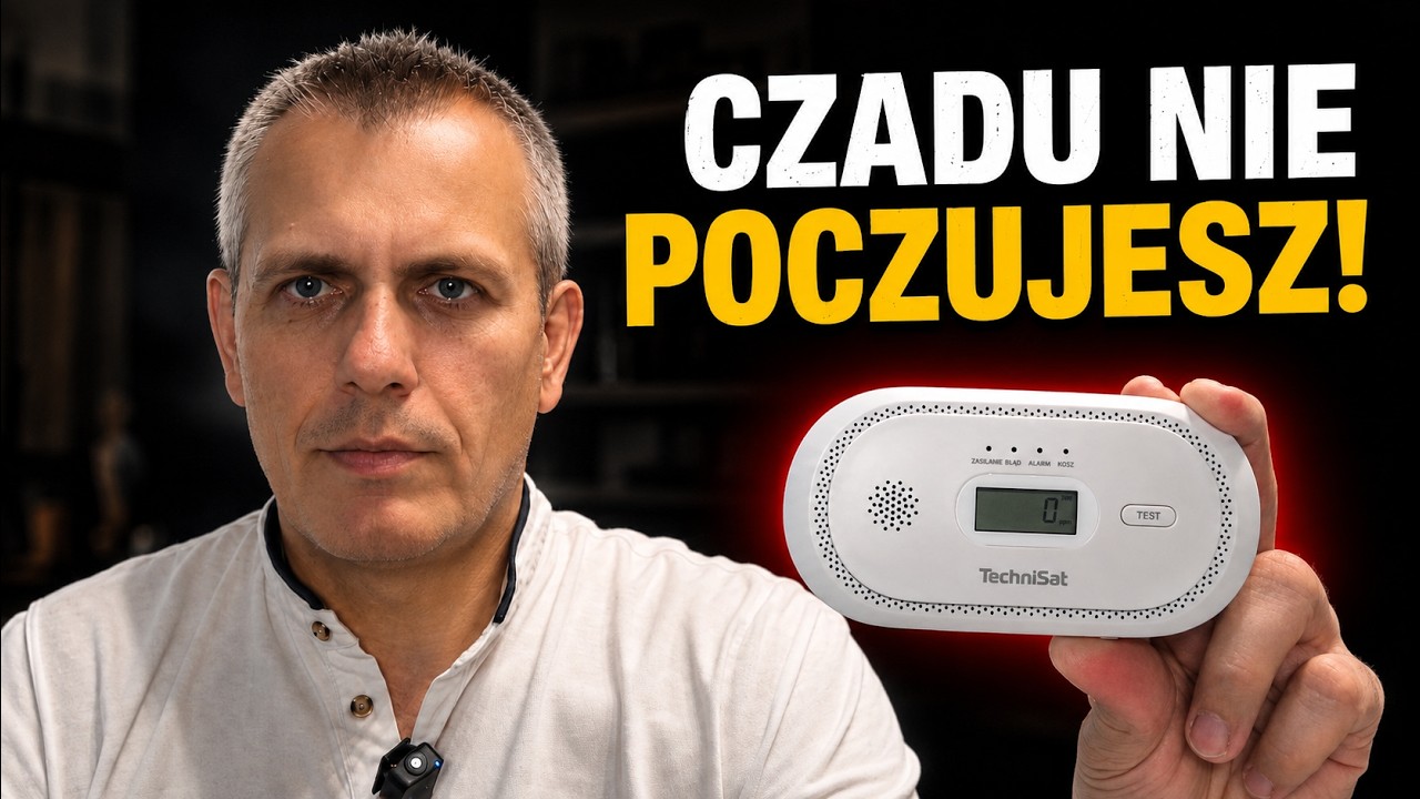 Czujnik czadu może uratować życie? TechniSat CO Sensor 1 [TEST]