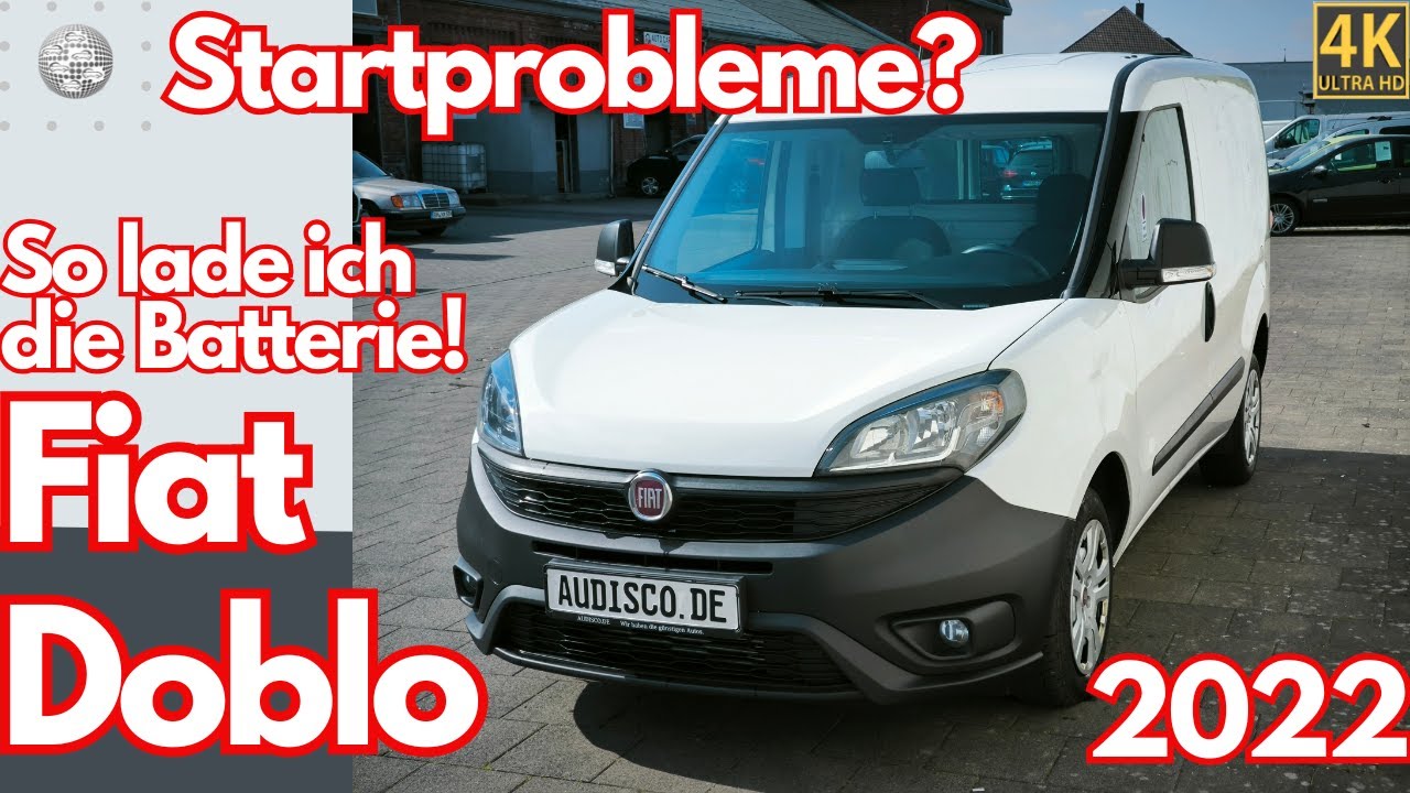 Startprobleme beim Fiat Doblo? So wird die Batterie geladen