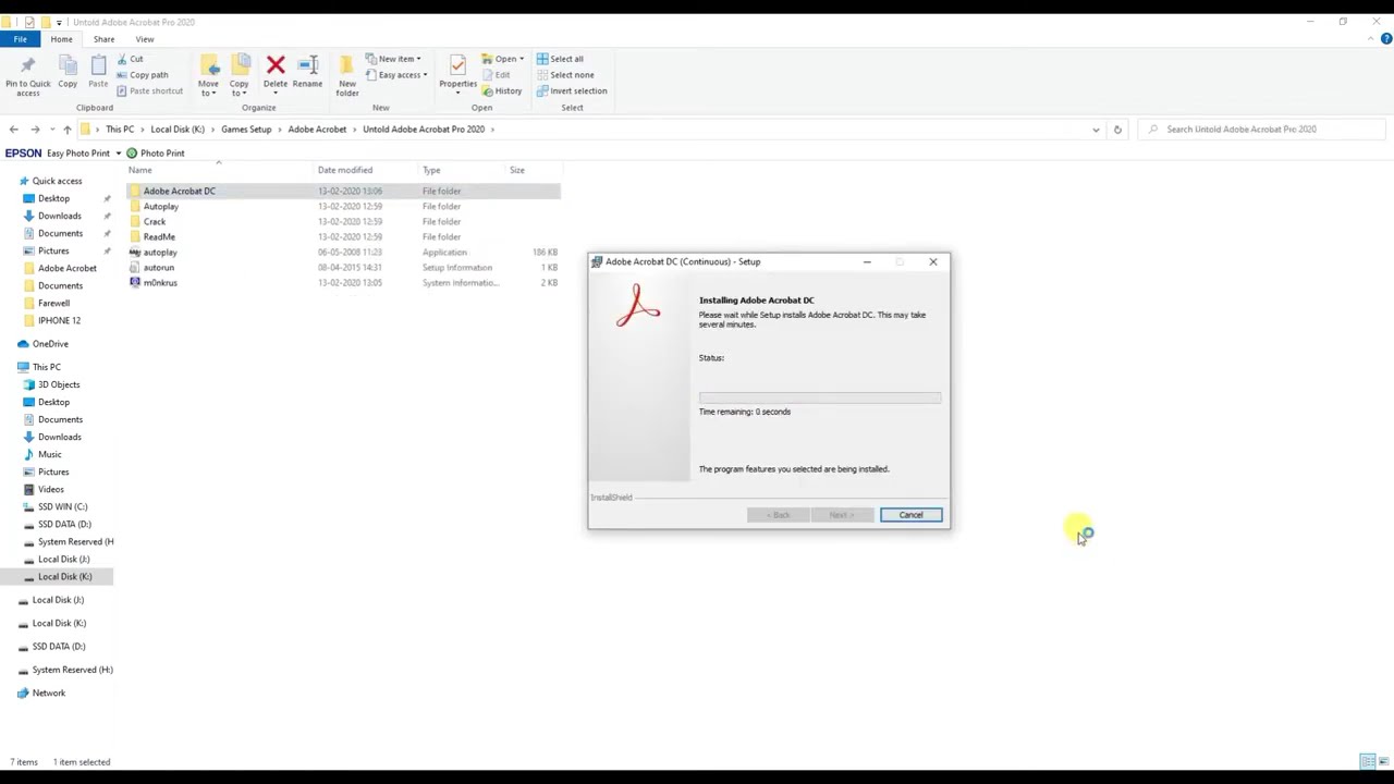 How To Install And Activate Adobe Acrobat Pro DC 2021 Step by Step