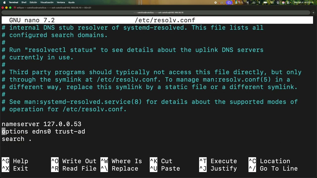 Instalación y configuración de apache