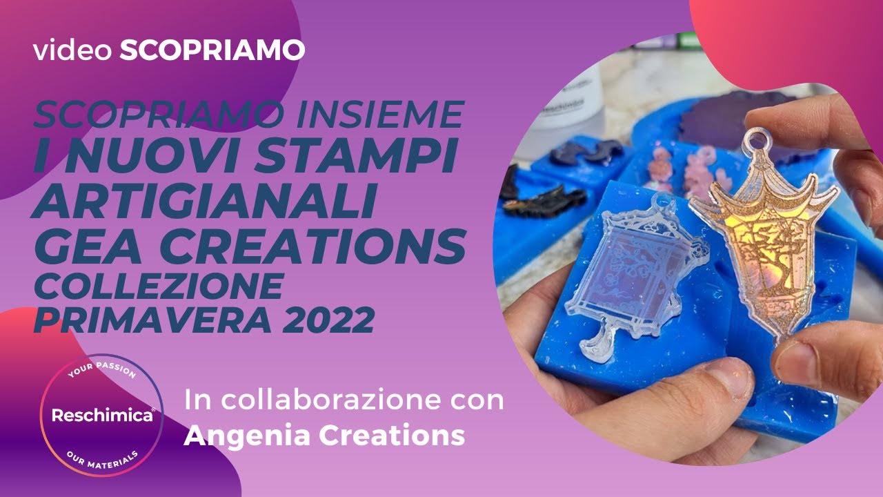 Scopriamo insieme i nuovi Stampi Artigianali Gea Creation della collezione Primavera 2022