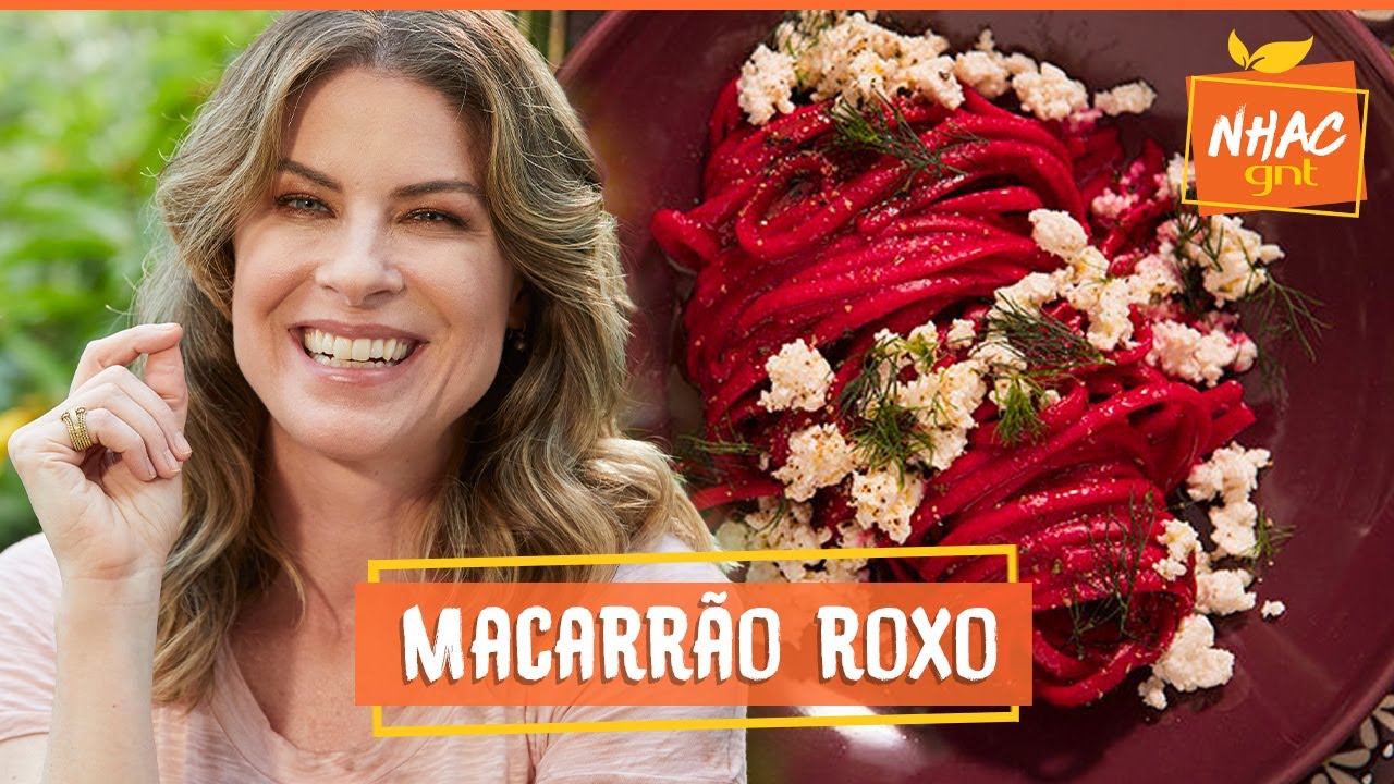 Espaguete com molho de beterraba, ricota e endro | Rita Lobo | Cozinha prática