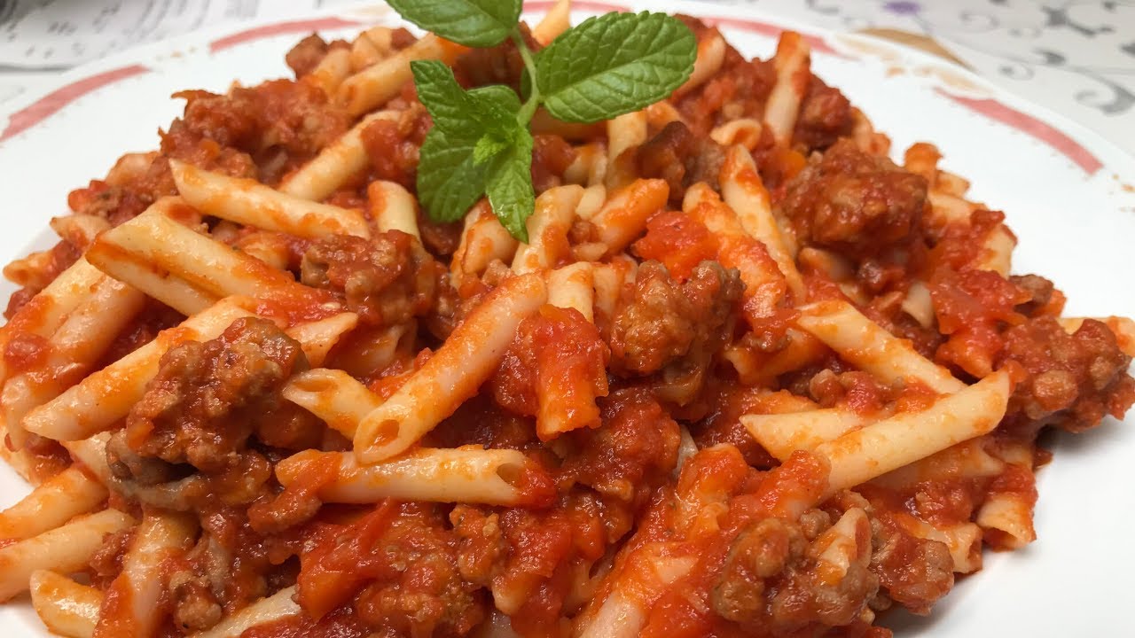 Macarrones a la boloñesa ¡¡¡LOS AUTÉNTICOS!!! A La Rica Cocina