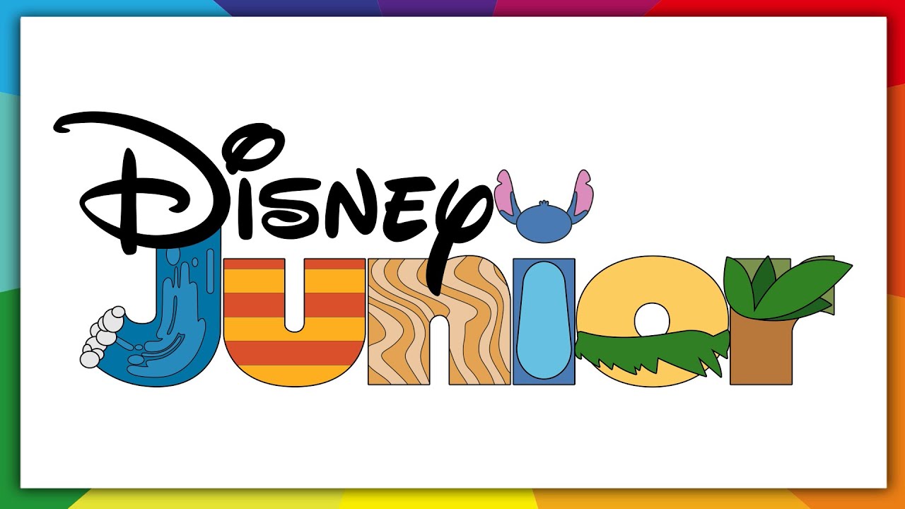 Drawing Disney Junior Bumper Lilo & Stitch on my computer 🎨