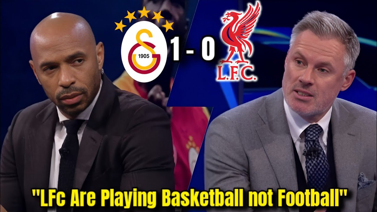 Thierry Henry & Carragher React to Liverpool&rsquo;s SHOCK Defeat! Galatasaray 1-0 UCL