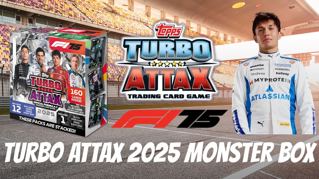 Online Exklusiv😱|Topps Turbo Attax 2025 Monster Box Unboxing!🔥