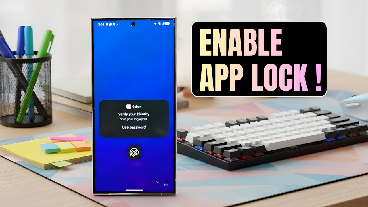 APP LOCK Workaround on Samsung Galaxy Phones !